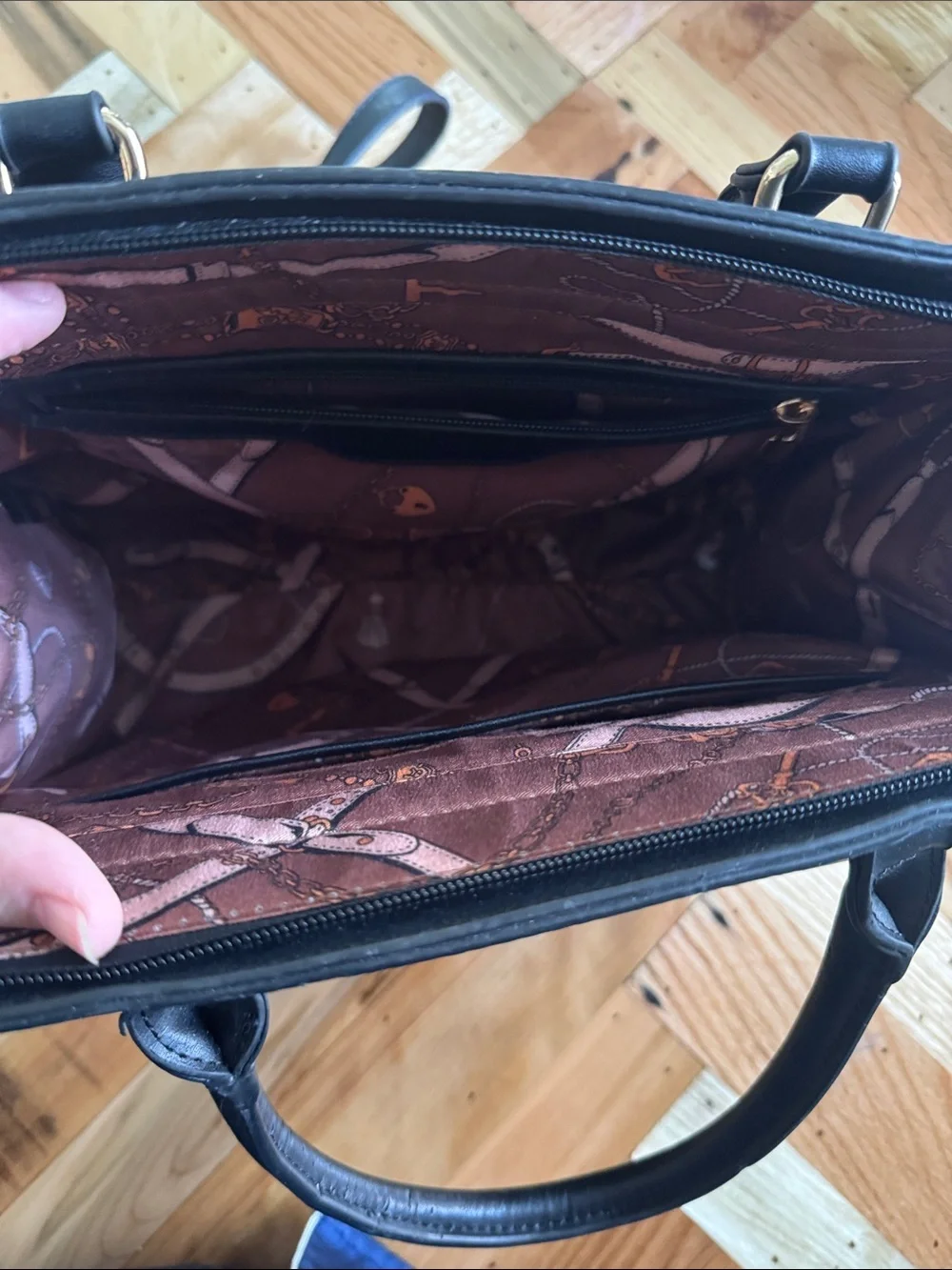 Classic Black Women’s Satchel Handbag